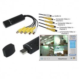 CCTV USB 4 CANALES usb para ordenador