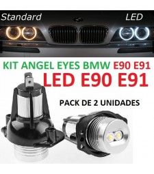 Kit Angel Eyes Led BMW E90 E91 Serie 3 325i 325xi 328i 328xi 330i Canbus