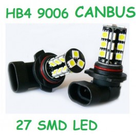 ​BOMBILLA HB4 9006 LED 27 SMD LED CANBUS.