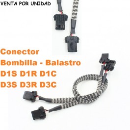 Conector Bombilla Xenon D1S D3S D1C D1R D3C D3R Estándar Coche Camión