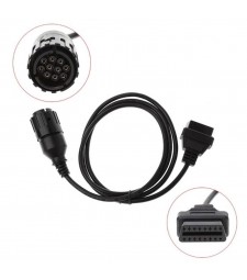 Cable Adaptador Moto BMW 10 pin ODB a OBD2 16 pin Diagnóstico