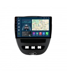 Radio Android 10" Citroen C1 Peugeot 107 Toyota Aygo 2005 - 2014 Pantalla